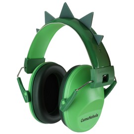 cumunebula Children's Ear Protection Noise Protection Headphones Children Passive Earmuffs Capsule Ear Protection School SNR 28dB with Autism Sleeping Learning Drum Kit Autistic, Green