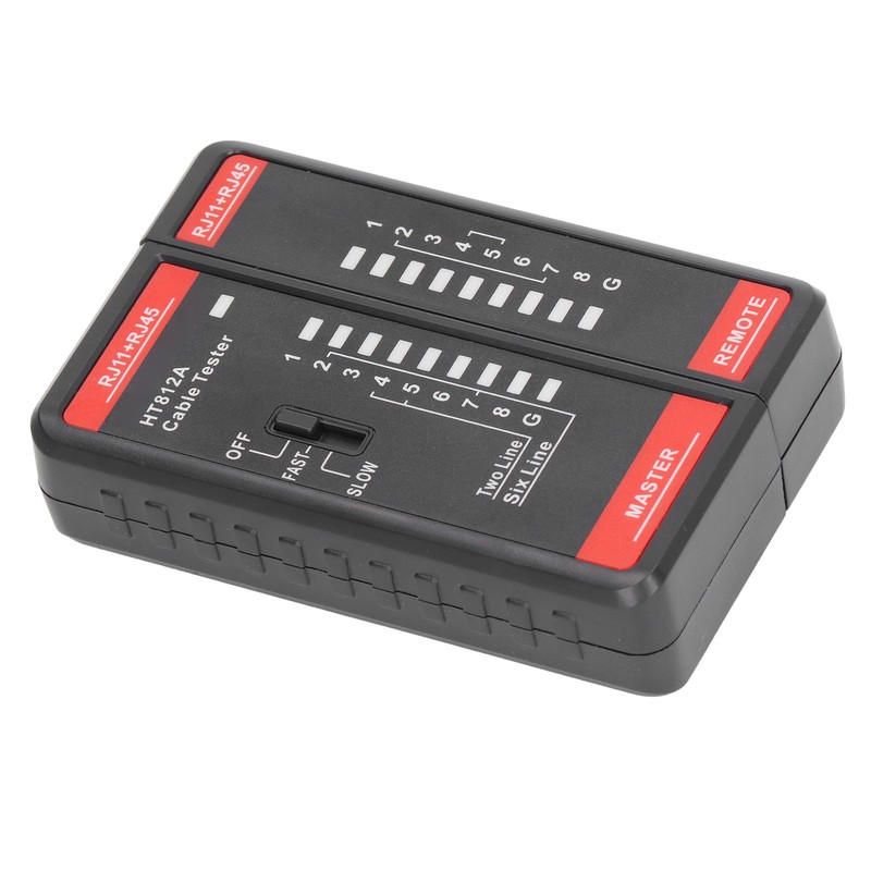 Network Cable Tester RJ11 RJ45 Phone Line Wire Test Tool