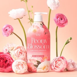 Happy Bath Pink Peony Blossom Body Wash 900g / 해피바스 핑크 피오니 블라썸 바디워시 900g