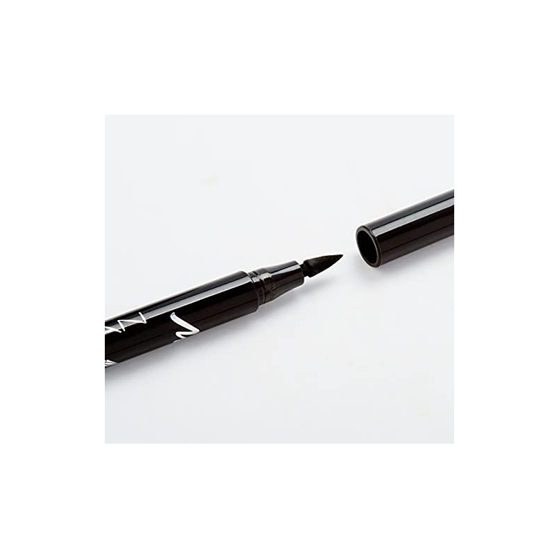 Manhattan Wonder Wing Eyeliner & Stamp, Black Stamp Eyeliner for