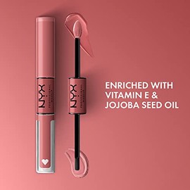 NYX Professional Makeup, Shine Loud, Labial Líquido Larga Duración, Cash