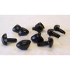 Sassy Bears 9mm Black D-Type Safety Noses (10 noses) for
