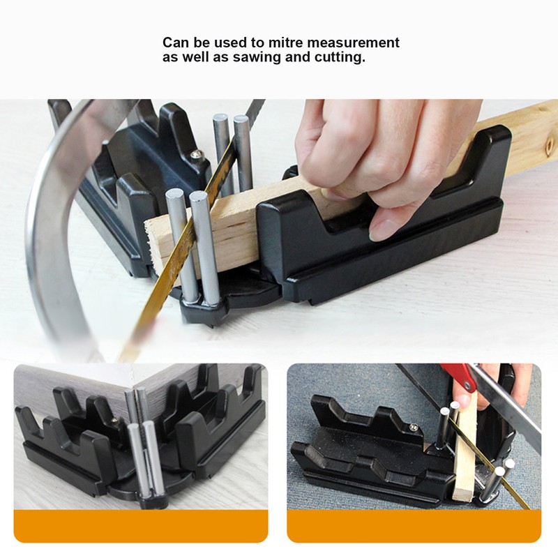 Mitre Measuring Cutting Tool 2 in 1 Saw Protractor Angle