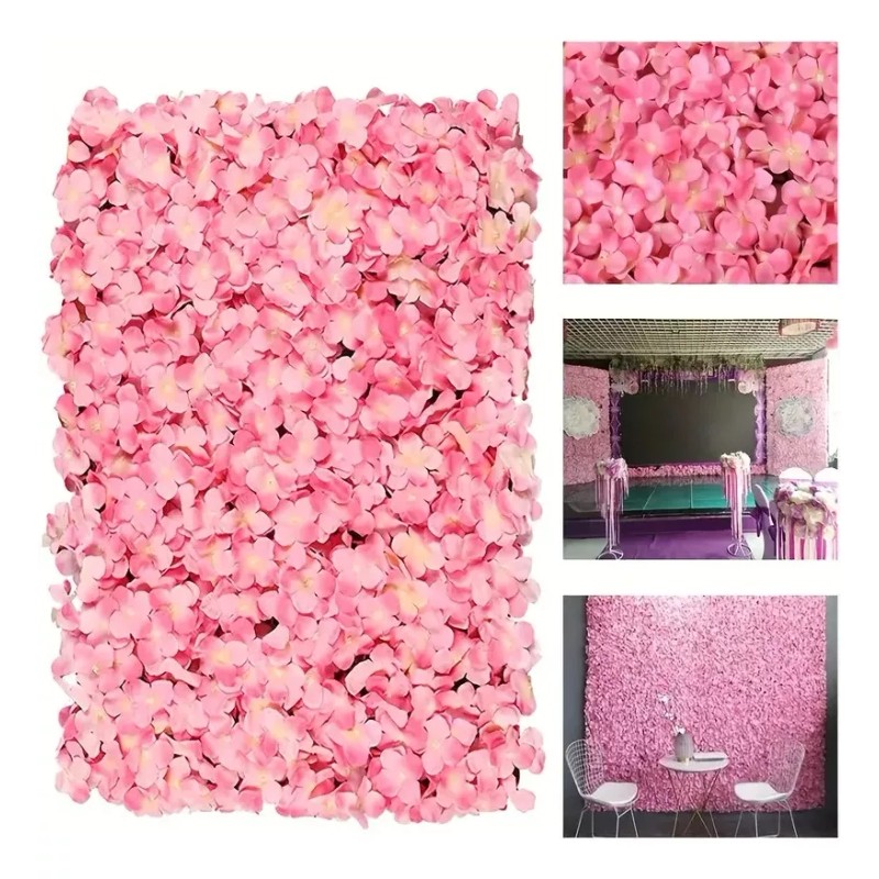 TENDER LIHOME 4 Muro De Flores Artificiales Panel Decoración Pared