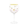 Gin Glass Busy Bees