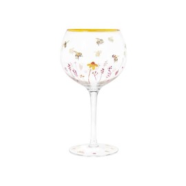 Gin Glass Busy Bees