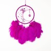 Piokio Piokio 20 pcs Fuchsia Ostrich Feathers Plumes 8-10 inch(20-25