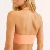 FREE PEOPLE Intimately Amber Halter Bralette Grapefruit Size XS