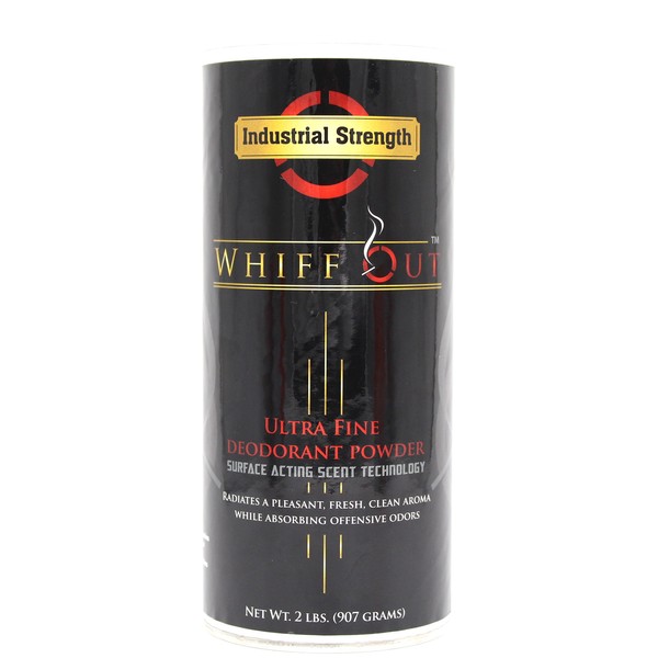 Whiff Out Vintage - 2lb Deodorant Powder & Ashtray Deodorizer Designed to Eliminate Ashtray and Smoking Receptacle Odors Caused By Cigarettes Cigars 420 & Pet Odor | Vintage Scent