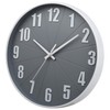 HZDHCLH 30 cm Large Wall Clock Silent No Ticking for