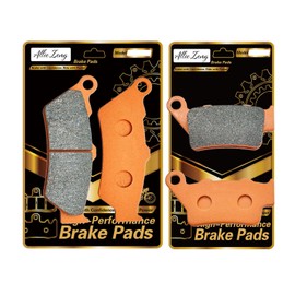 ALLIE ZENG High-Performance Motorcycle Brake Pads - Carbon Fiber Compatible with Indian Scout Sixty 2017-2023 Scout Bobber 2018-2023 Scout Bobber Twenty 2019-2023 Scout 1200 2017-2023 FA209F FA208R