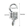 Markeny 2PCS Hammock Spring，Markeny Hardened Galvanized Steel Extension Spring Coil