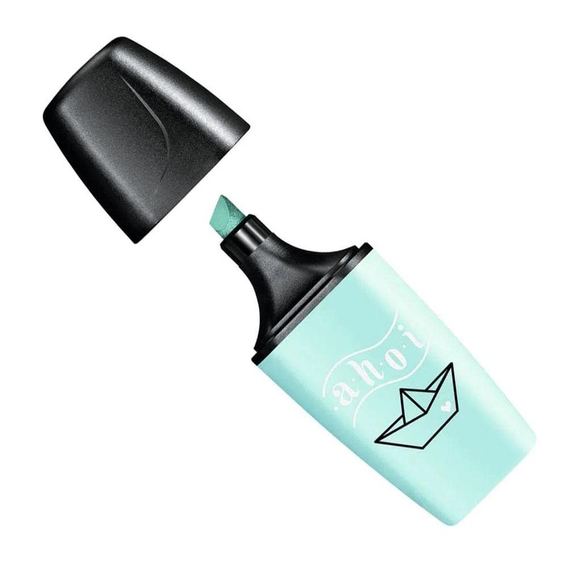 Stabilo 07/113-7 Turquoise Bevelled Tip Highlighter