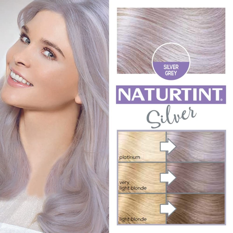 Naturtint Hair Colour, Permanent, Silver