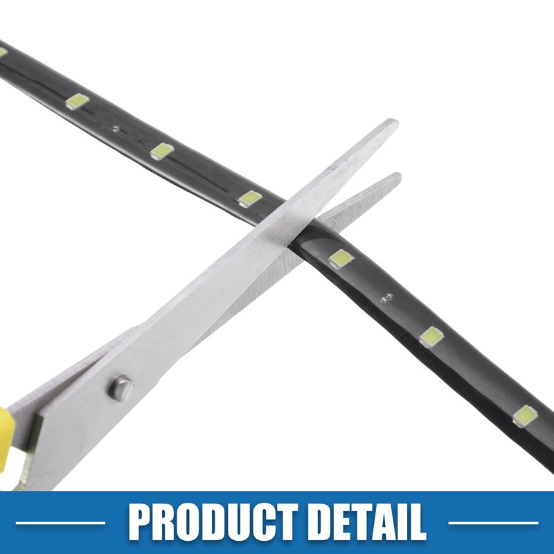 X AUTOHAUX 12V Car Interior 15 LED Strip Light 30cm