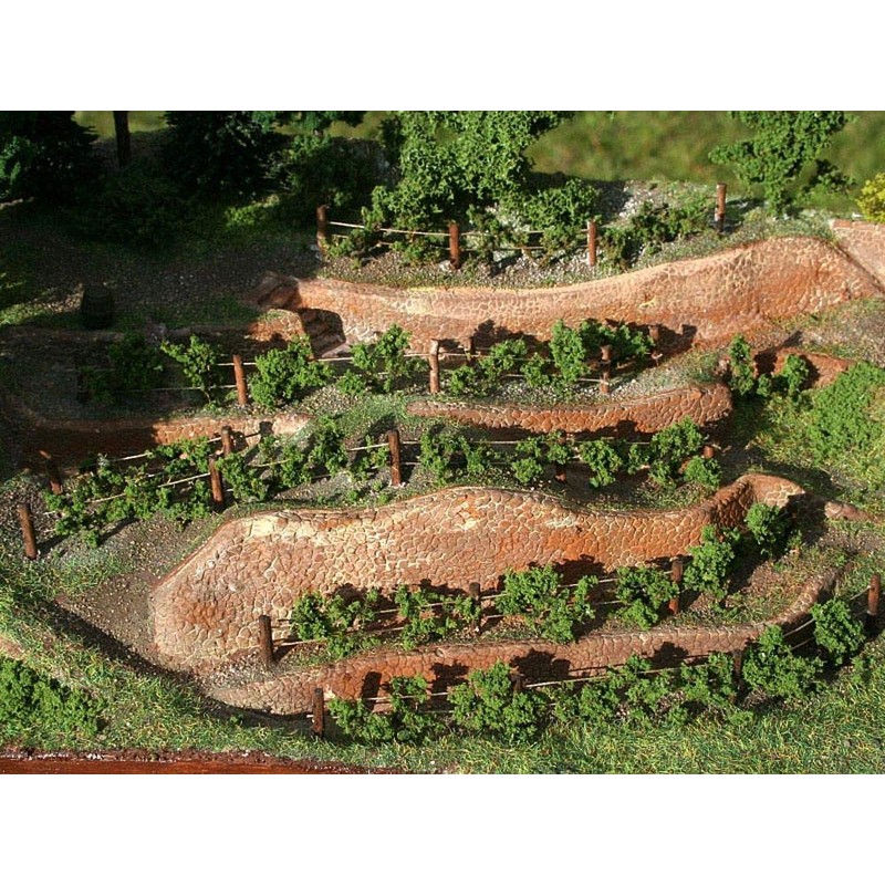 modellbahn-exklusiv Weinberg Terrace Garden, Gauge N, 1:160