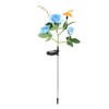 Outdoor Solar Powered LED Light Rose Flower Simulation Bee Lamp