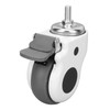 4in Universal Wheel Quiet High Speed Rotating Heavy Duty Swirl