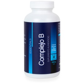 NLS Essentials® | COMPLEJO B | Vitaminas B1, B2, B3, B5, B6, B7, B9, B12 I 90 Cápsulas