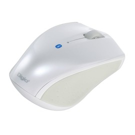 Digio2 MUS-BKT99W Bluetooth Mouse Blue LED Small White