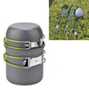 Camping Cookware Set Portable Camp Pot Aluminum Alloy Cooking Pot