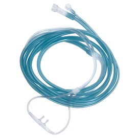 Endure Pediatric ETCO2 Nasal Sampling Cannula, Bifurcated Prong, 7Ft CO2 Cannulas, Standard Connector, Male Connector (5)