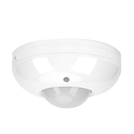 Fdit 110V240V PIR Motion Sensor Light Switch Adjustable Body Ceiling Mount Ceiling Motion Movement Ceiling Sensor Switch Detector Light Bulb Switch ith Slim Design