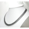 Solid Titanium "Olive Motif" Germanium Necklace