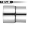 Motoforti Universal 2.75" ID to 3" ID Car Exhaust Pipe