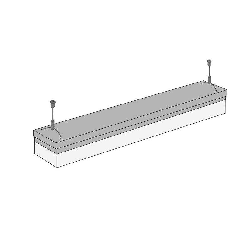 STAS Suspension Set with Cross Anchors and Ceiling Mount (Pack