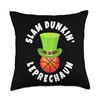 Ball Handlers: Slam Dunkin Leprechaun Basketball Throw Pillow