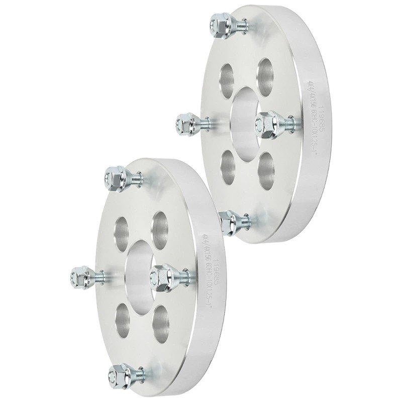 WHEELTECH 4x4 to 4x156 Wheel Adapters 1 inch Thick Hub