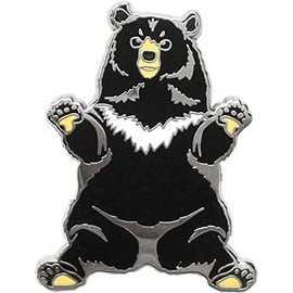 b2170602 animal friends pins black bear