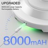Homelist Newly Upgraded Rechargeable Ceiling Light – 8000mAh Battery-Operated Wireless