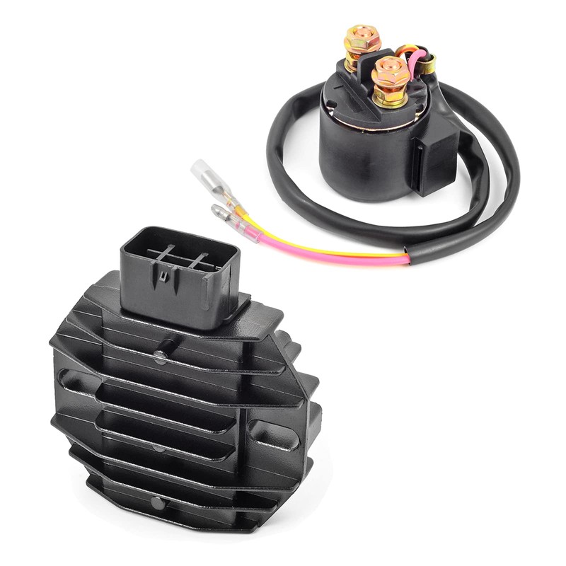 Voltage Regulator Rectifier & Starter Relay Solenoid for Honda Recon