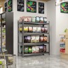 4 Lays Heavy Duty Shop Shelves and Storage Racks Iron