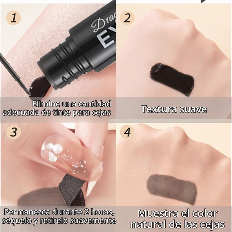 Tinte Para Cejas, Tatuaje, Gel Para Cejas, Color Semipermanente