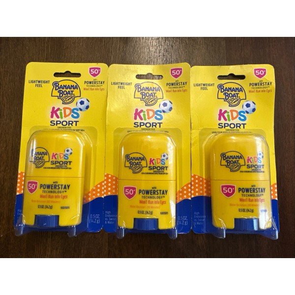 Banana Boat (3 Pack) Banana Boat Kids Sport Sunscreen Stick