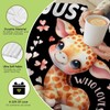 Just A Girl Who Loves Giraffes Blanket for Girls Giraffe
