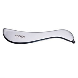 Tansozer Gua Sha Massage Tool Scraping Medical Grade Fascia Tool Stainless Steel Soft Tissue Massage Tools Style J