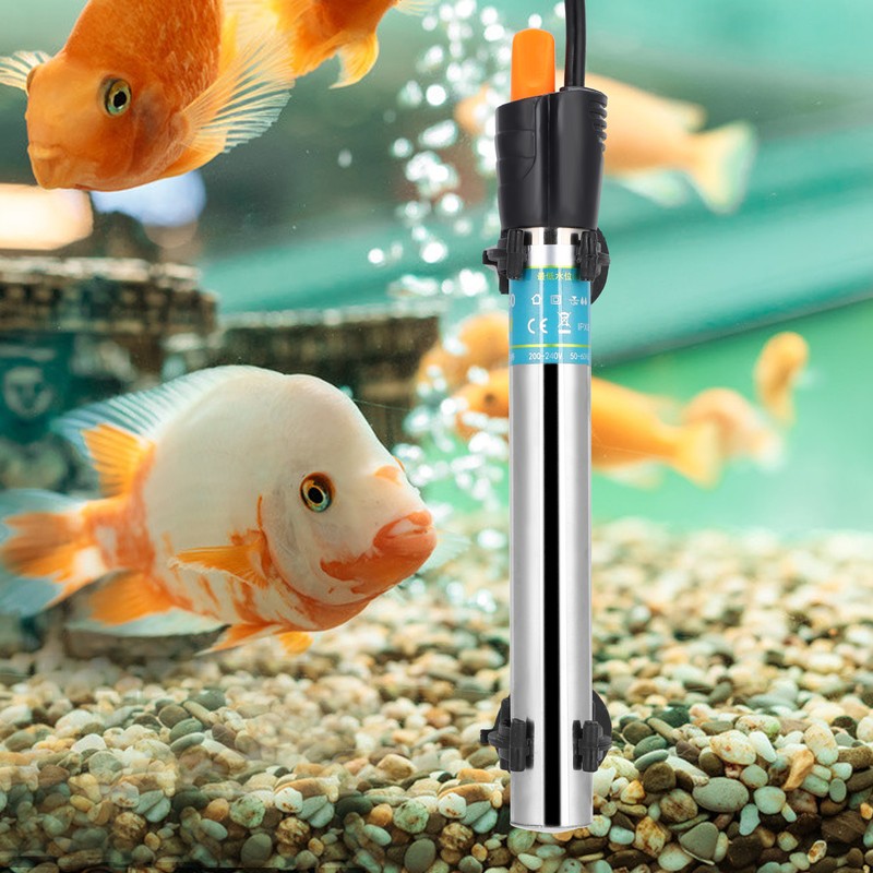 220‑240V Submersible Aquarium Heater Stainless Steel Adjustable Fish Tank Heater25W
