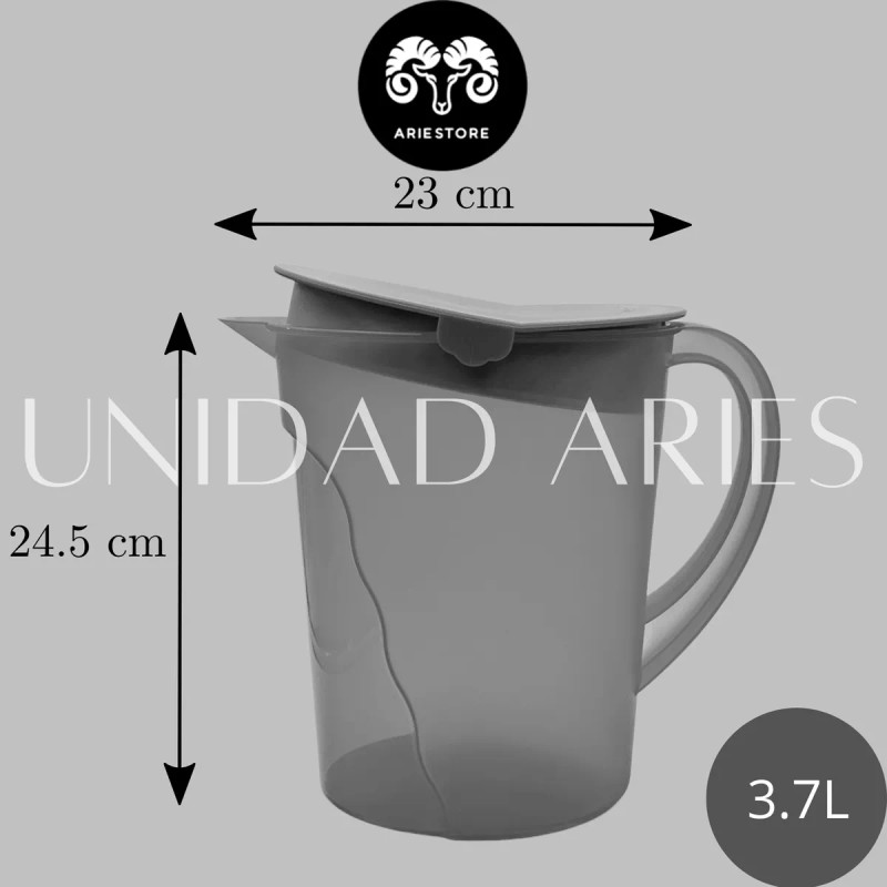 Tupperware Jarra Murano Jumbo Con Tapa Capacidad 3.7l Tupperware