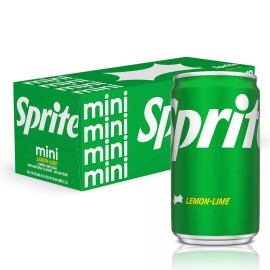 Sprite Mini-Can, 7.5oz, Lemon-Lime Flavor, Caffeine-Free