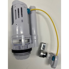 2.5 inch Dual Flush Valve for Two Piece Toilets with Cable & Handle