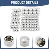 Motorcycle Bolt Covers Engine Head Bolt Toppers Caps Kit for