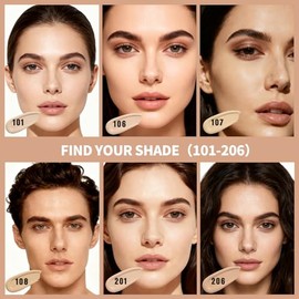 Base Maquillaje Líquida Color Protección Solar Facial Resistente Agua Ligera Spf Cobertura Total Que Suaviza Minimiza Poros 301 Medium