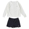 Roxy Rash Guard Set MINI HEAR THE WAVES Girls, white,