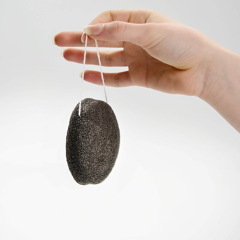 Konjac Sponge (Pack of 3), 100% Natural Face Exfoliating Cleansing