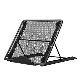 Adjustable Light Box Laptop Pad Stand, Multifunction(6 Angles) Skidding Prevented Tracing Holder for A3 A4 LED Tracing Light Pad & Diamond Painting, Sketch Board(Black)