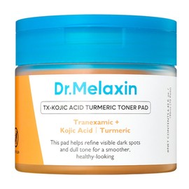 Doctor Melaxin Toner Skin Pad Whitening TX Kojic Acid Turmeric Exfoliation Care Toner Pad, 70 sheets, 1 piece / 닥터 멜락신 토너 스킨패드 미백 TX 코직애씨드 터메릭 각질케어 토너 패드, 70매입, 1개
